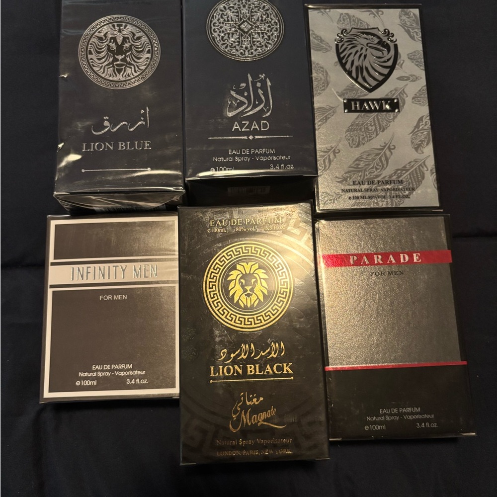 Multiples Men's Fragrance Collection - Black, Silver, Gold